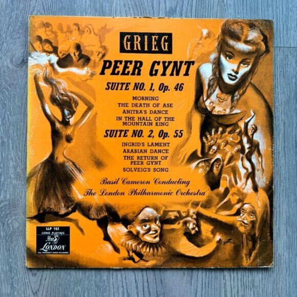 Grieg Peer Gynt Suites Nos. 1 & 2 Vinyl, London Philharmonic, Vintage Classical - Picture 5 of 5
